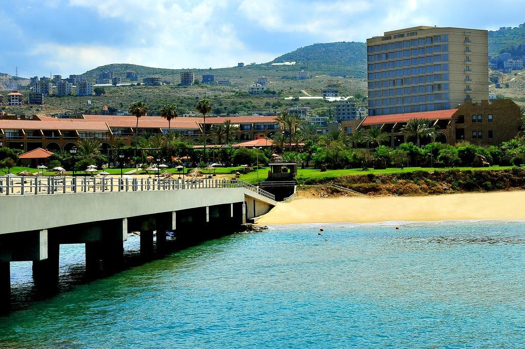 Jiyeh Marina Resort Hotel & Chalets Jieh Kültér fotó